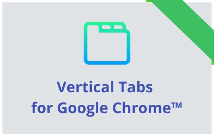 Vertical Tabs for Google Chrome™ Preview image 0