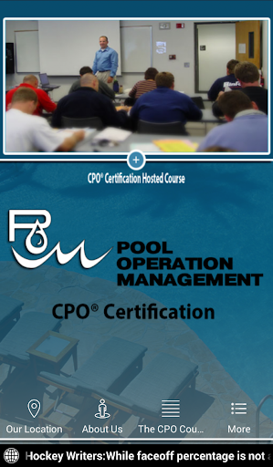 Pool Operation Management CPO®