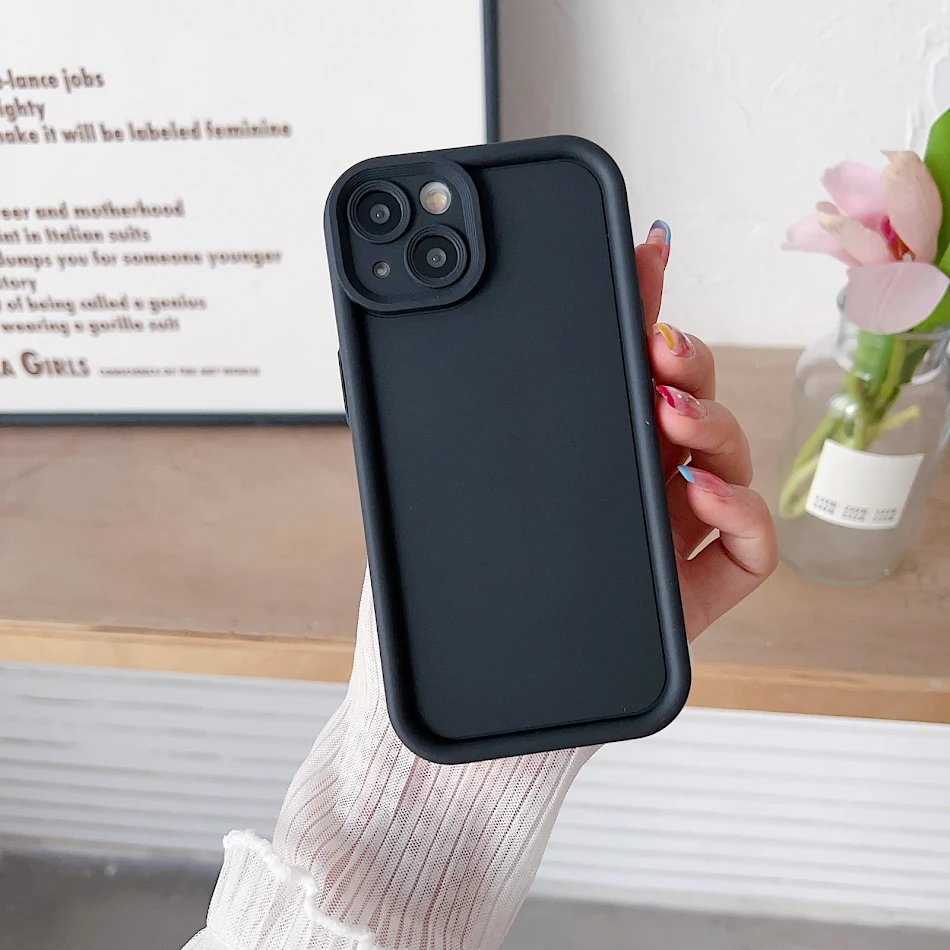 Custodia per telefono in silicone minimalista a tinta unita. Protezione morbida ed elegante per il tuo cellulare. Design semplice, vestibilità perfetta e facile da usare.