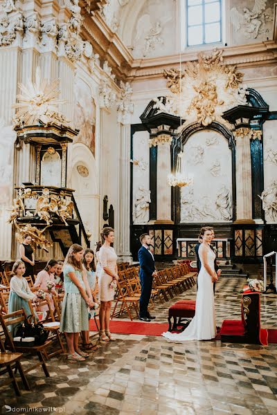 Fotografo di matrimoni Dominika Wilk (dominikawilk). Foto del 4 dicembre 2018