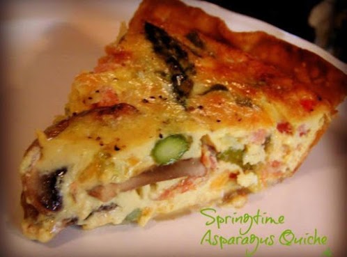 Springtime Asparagus Quiche