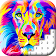 Lion King Pixel Art Animals Coloring Book icon