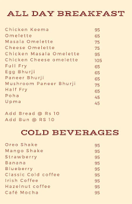 Masala Chaiwala menu 2