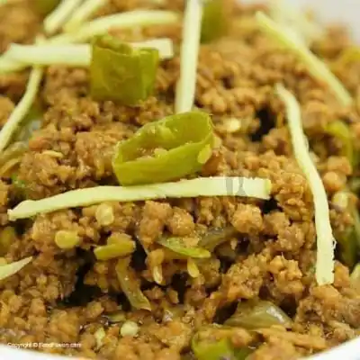 Hari Mirch Keema(Per Plate)