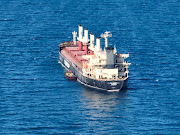 Turkish-flagged bulker TQ Samsun, carrying grain under UN's Black Sea Grain Initiative, is pictured in the Black Sea, north of Bosphorus Strait, off Istanbul, Turkey July 17, 2023. 