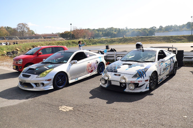 セリカの備北ハイランドサーキット・痛車・サーキット走行会・ごちうさ痛車に関するカスタム事例の投稿画像4枚目