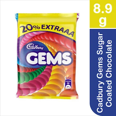 Cadbury Gems - 8.9 gm