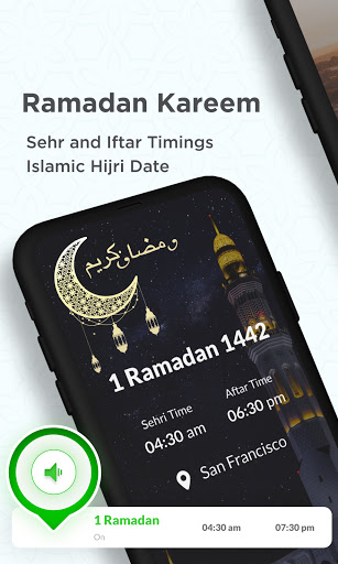 Screenshot Ramadan calendar 2021: Prayer,