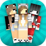 Cover Image of Download Cute Girls Skins For MCPE 1.8.6 APK