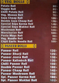 Devansh Kanthi Rolls And Paratha House menu 1