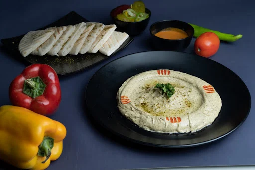 Zatar Hummus Platter (Jain)