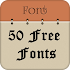 50 Fonts for Samsung Galaxy 137.0