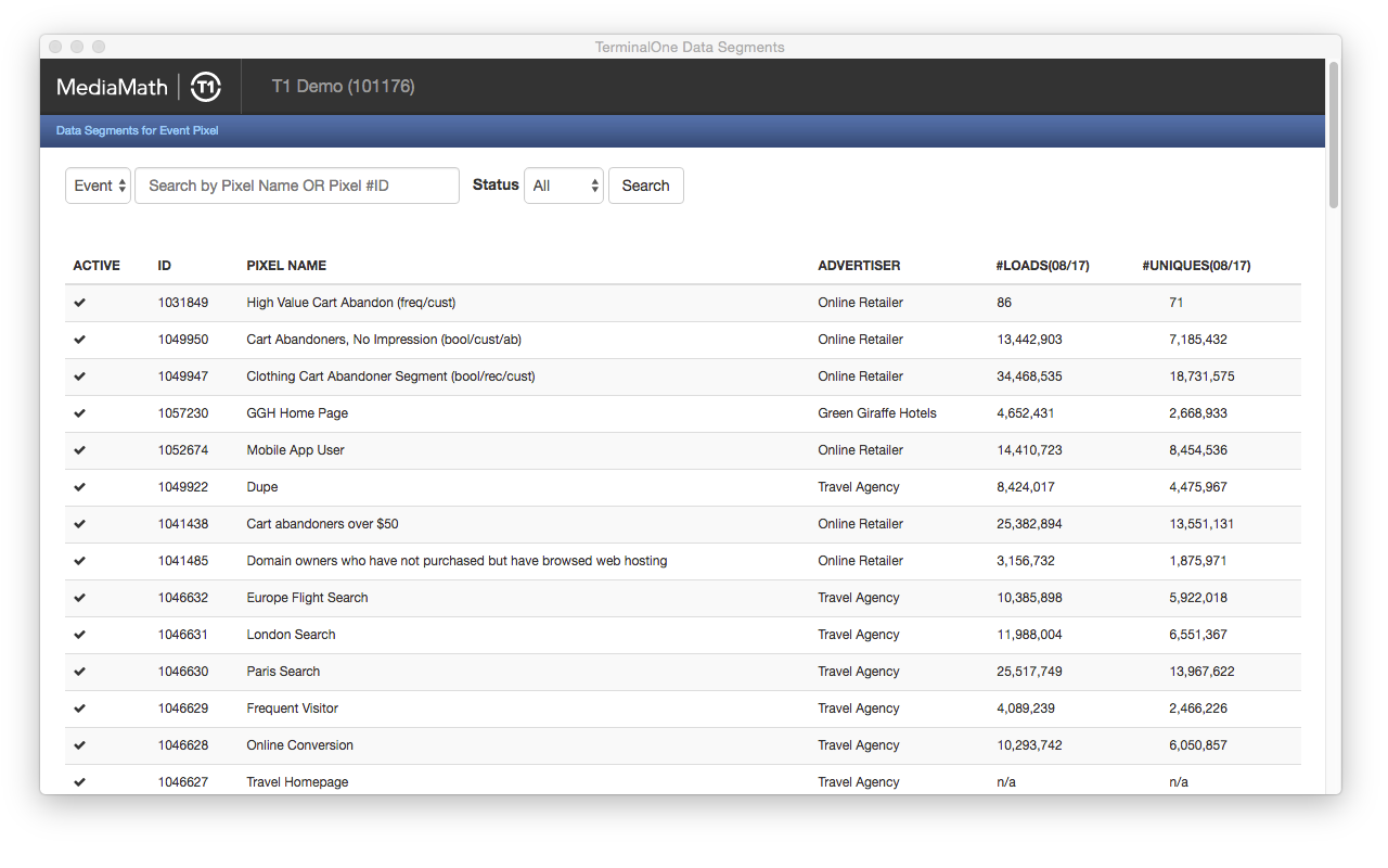 MediaMath Data Segments Preview image 1