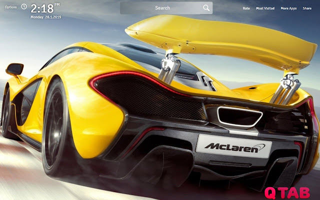 McLaren Wallpapers McLaren New Tab