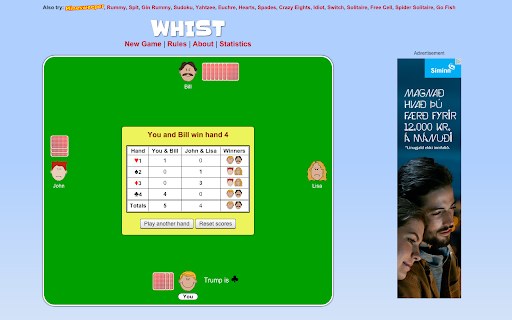 Whist Card Game