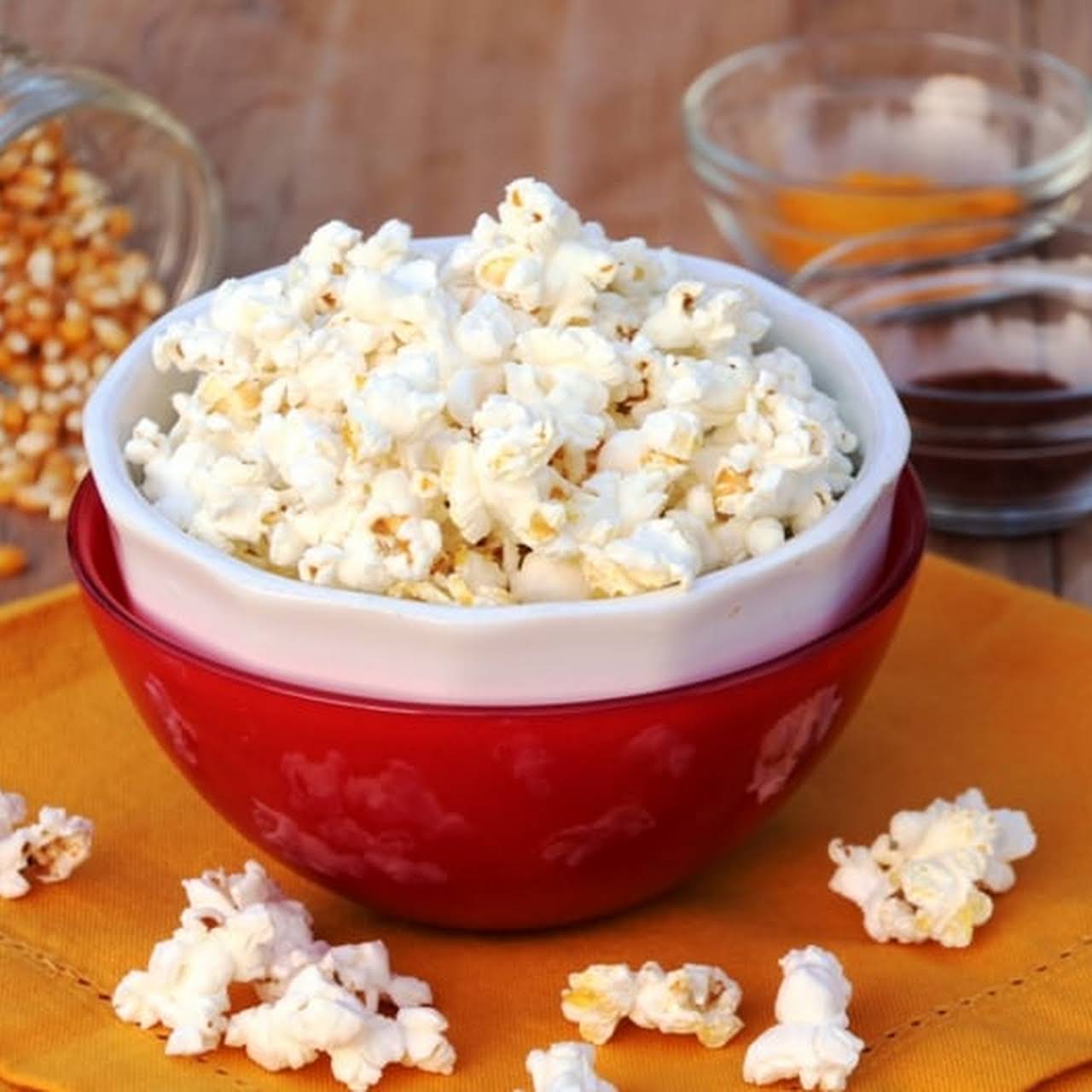 Vegan Popcorn & Healthy Toppings