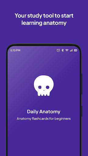 Screenshot Daily Anatomy Flashcards