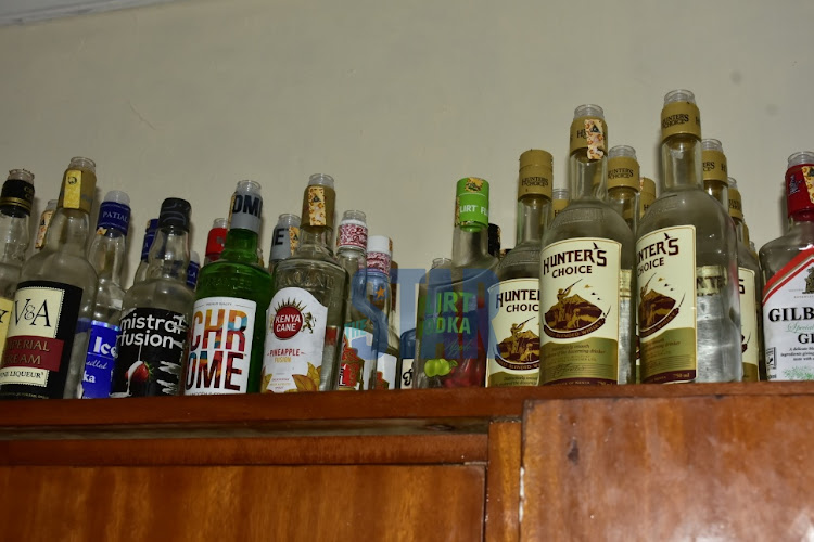 Photos of a house where 44 teenagers were arrested in a house party at Mountain view Estate Nairobi on November 21,2020/ MERCY MUMO