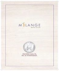 Melange - The Golkonda Hotel menu 3