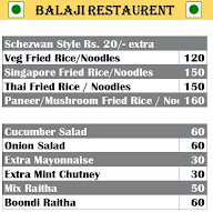 Balaji Restaurant menu 5