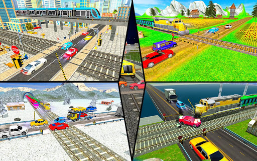 Railroad Crossing Game Free Train Simulator game apk 