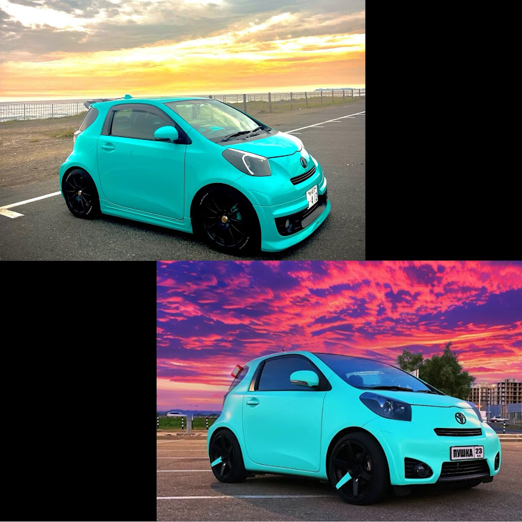 iQのインスタより・海外・似てる車・画像編集・海外の車に関するカスタム事例の投稿画像11枚目
