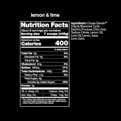 Skratch Labs Superfuel - Super High-Carb Sport Drink Mix - Lemons & Limes 400calories 1.85lb bag alternate image 0