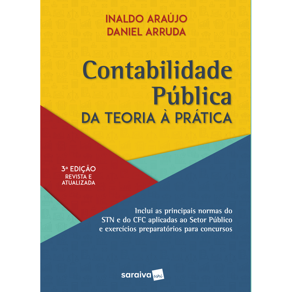 Livros de contabilidade: capa de livro