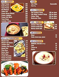 Murthal Paratha Or Chur Naan Since 2007 menu 3