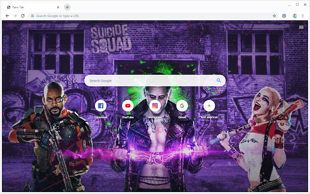 New Tab - Suicide Squad
