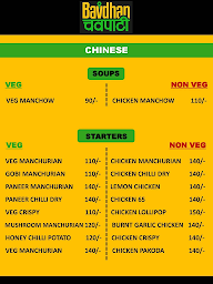 Bavdhan Chowpatty menu 3