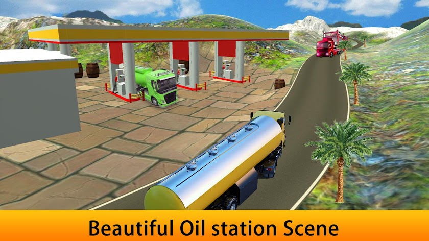Oil Tanker Offroad Sim  Screen 1
