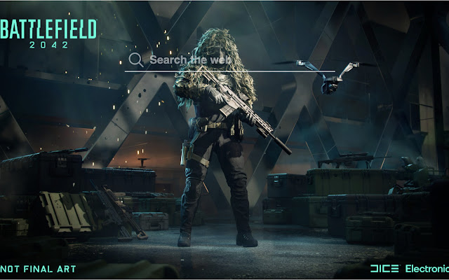 Battlefield 2042 New Tab Theme