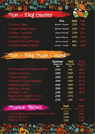 Angaara Flames menu 2