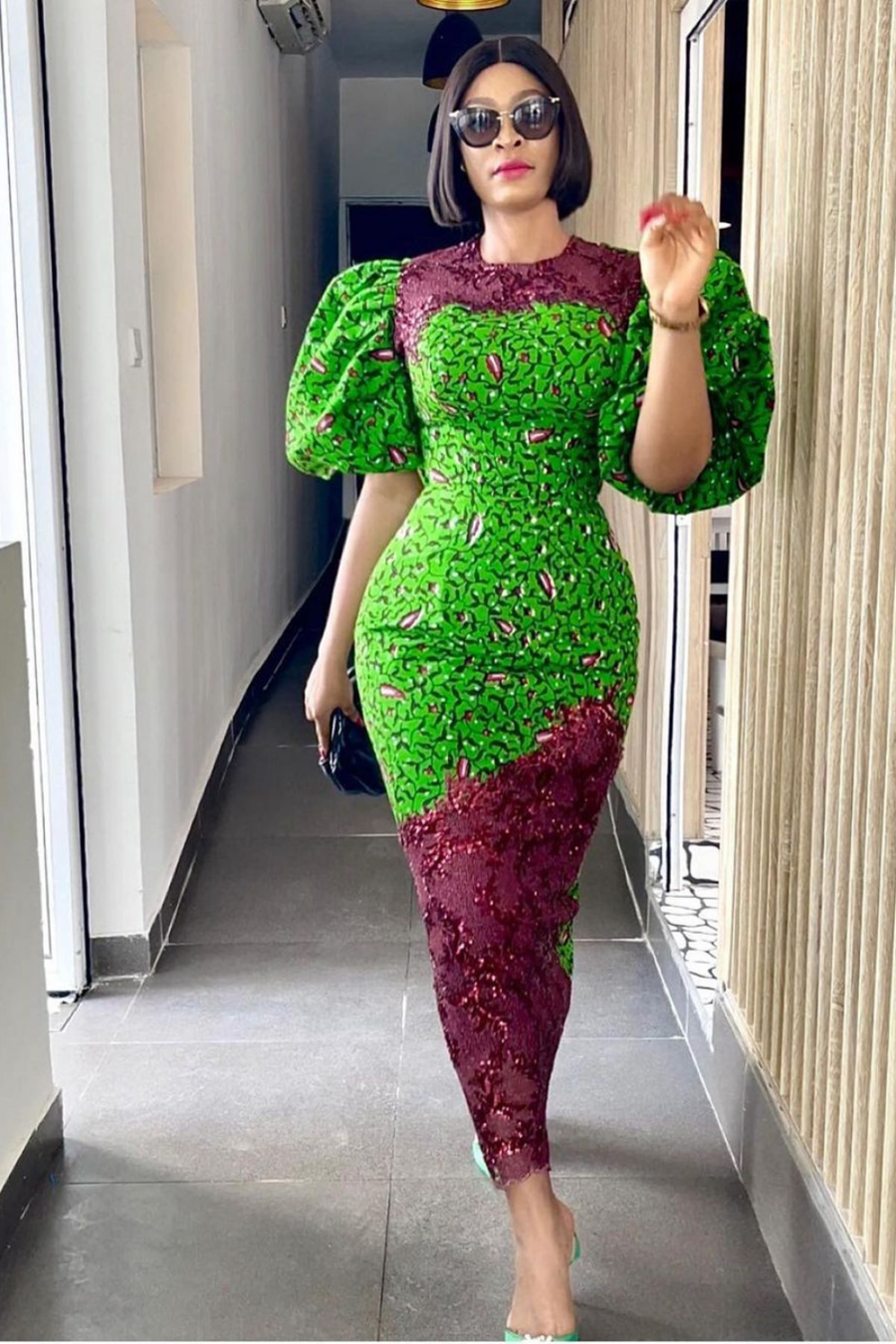 Lace And Ankara Combinations