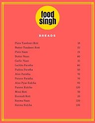 Food Singh menu 1