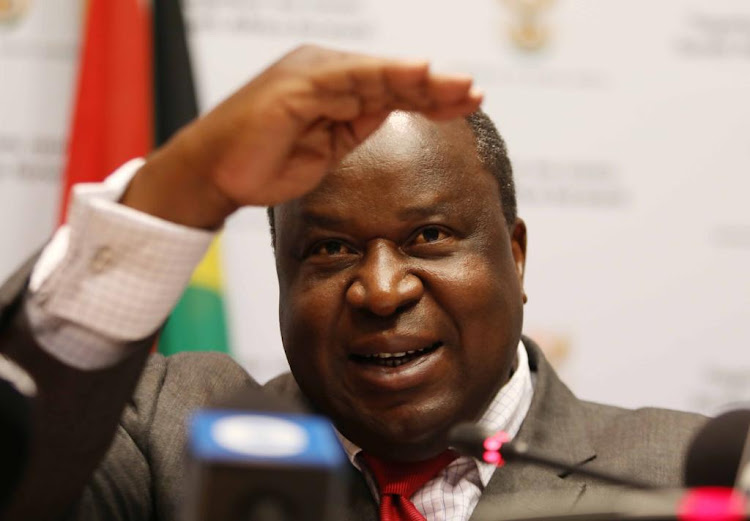 Finance Minister Tito Mboweni