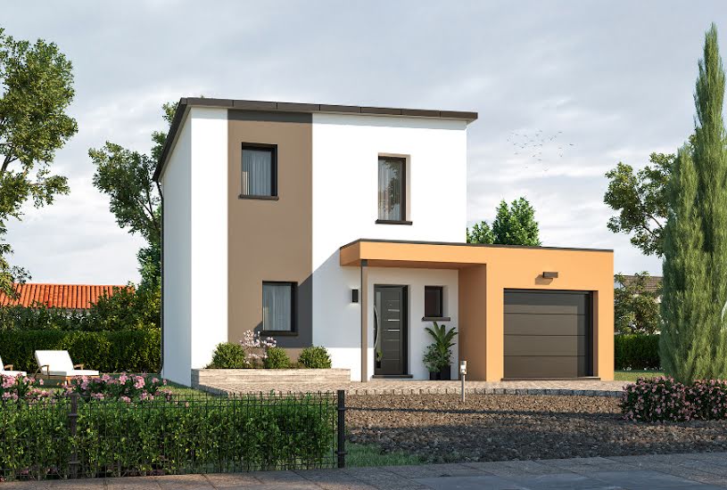  Vente Terrain + Maison - Terrain : 340m² - Maison : 87m² à Saffré (44390) 