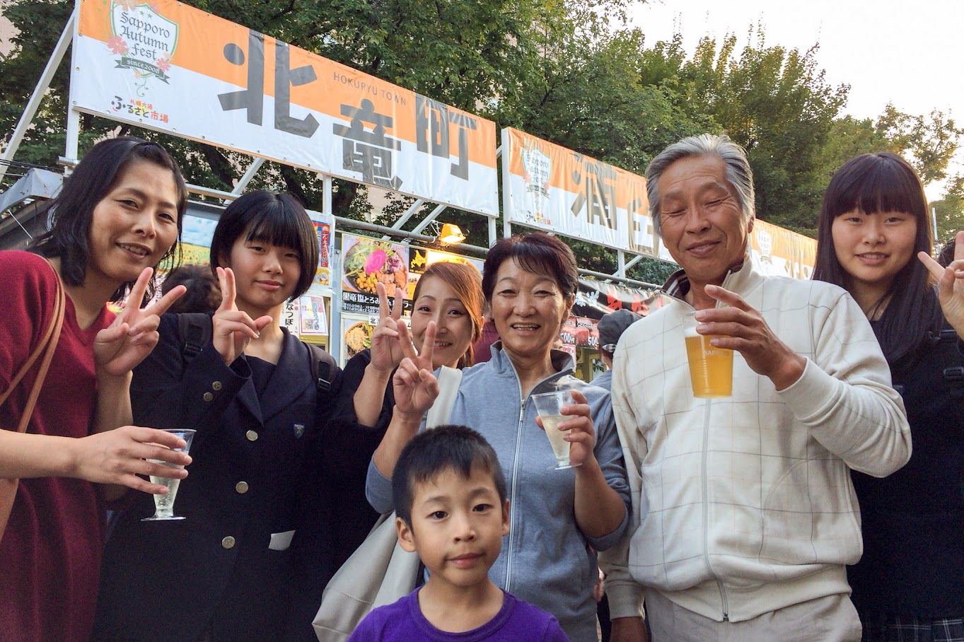 山田光春様御一家も御来店