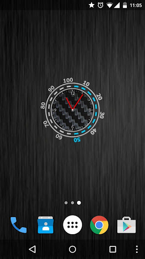 Rotary Clock Widget