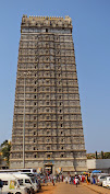 19 floor tall trapezium temple