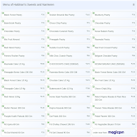 Haldiram's Sweets and Namkeen menu 8