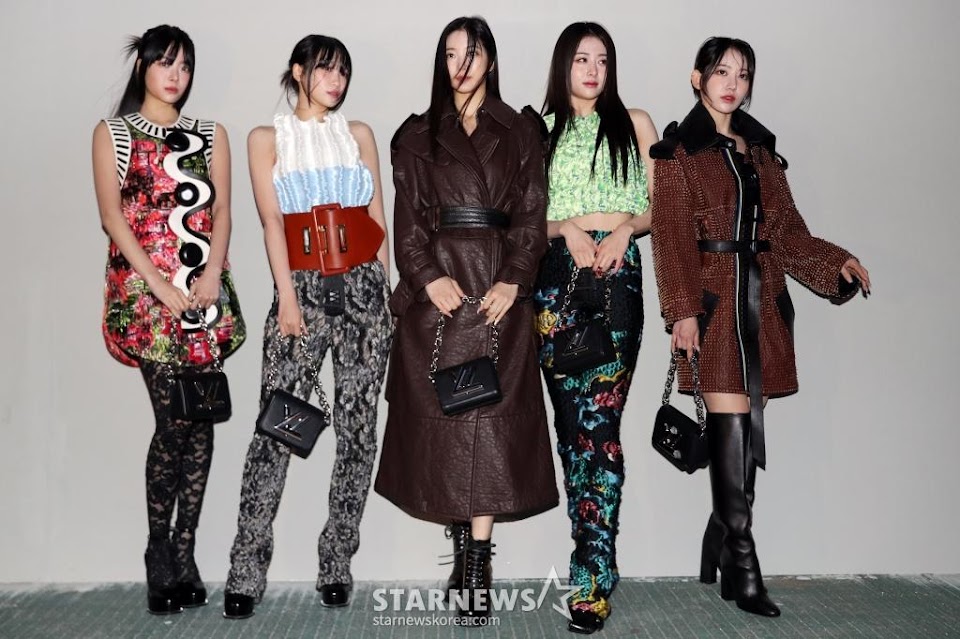 NewJeans's Hyein, Taeyeon, Mingyu and more: Stars at Louis Vuitton's  fashion show in Seoul