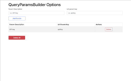 QueryParamsBuilder