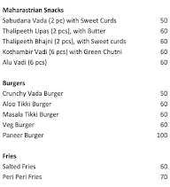 Chavishta Vada Pav Shop menu 3