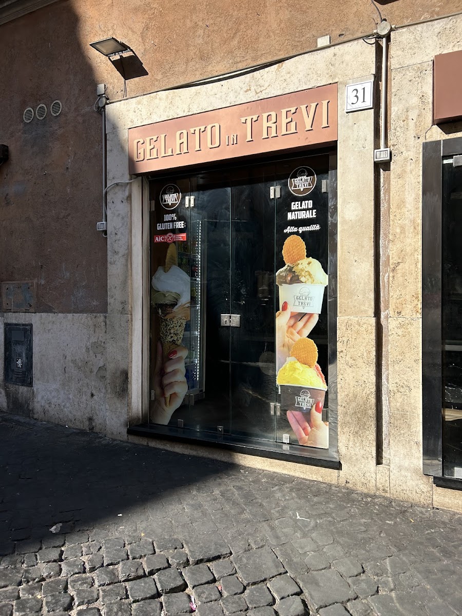 Gluten-Free at Gelato in Trevi