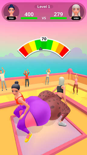 Screenshot Twerk Race 3d — Fun run game!