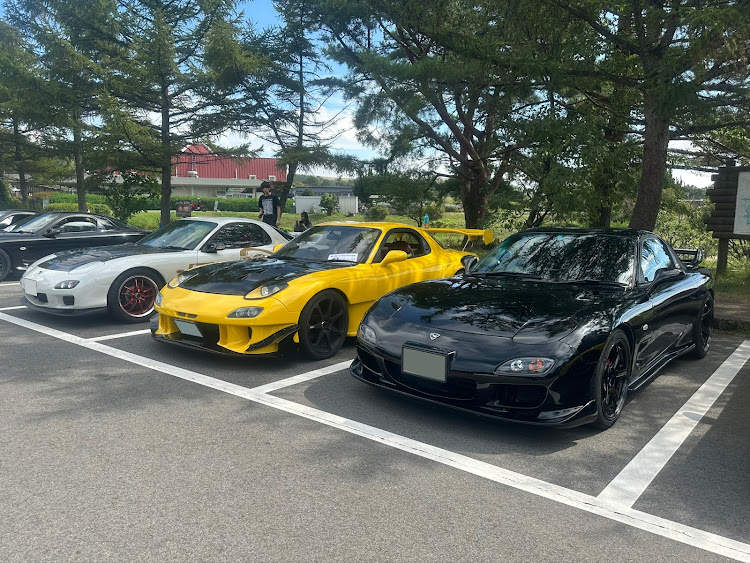 RX-7のFD3S・RX-8・瀬の本レストハウス・九州ロータリーミーティング・イイねやコメントありがとうございます🙇‍♂️に関するカスタム事例の投稿画像9枚目