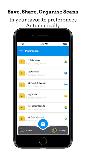 JustCopy  Free Cam Scan, PDF Scan, Doc Organiser
