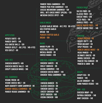 Gastronomia Cafe & Restaurant menu 